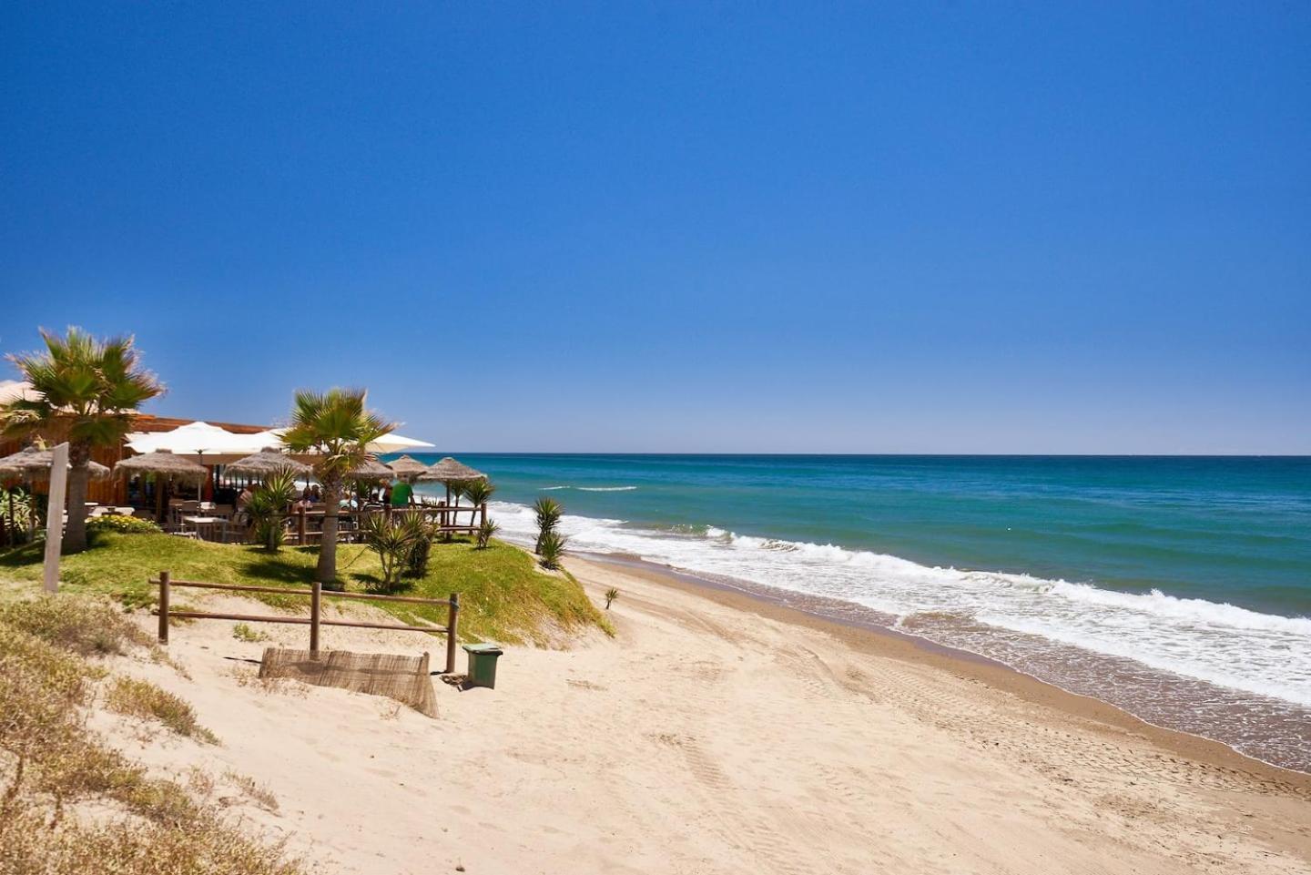 Oleholidays 526 Romana Playa Vistas Al Mar Marbella Bagian luar foto
